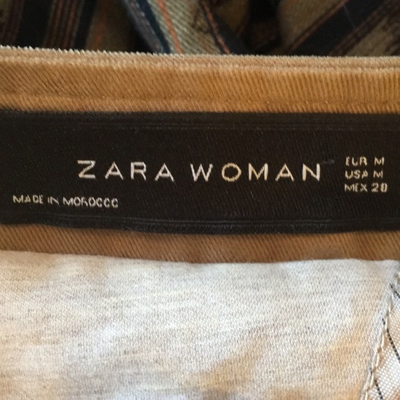 Zara Women Beige Collarless Long Jacket. Size M. D750/A167 - Picture 5 of 6